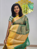 Kanchipuram Blended Fancy Bridal Silk Saree 003