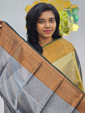 Kanchipuram Blended Fancy Bridal Silk Saree 006