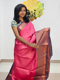 Kanchipuram Blended Fancy Bridal Silk Saree 021