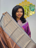 Kanchipuram Blended Fancy Bridal Silk Saree 030