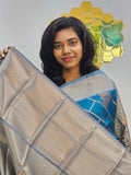 Kanchipuram Blended Fancy Bridal Silk Saree 034