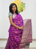 Kanchipuram Blended Fancy Bridal Silk Saree 035