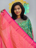 Kanchipuram Blended Fancy Bridal Silk Saree 057