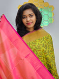 Kanchipuram Blended Fancy Bridal Silk Saree 073