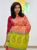 Kanchipuram Blended Fancy Bridal Silk Saree 084