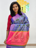 Kanchipuram Blended Fancy Bridal Silk Saree 085