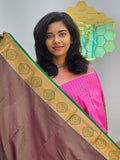 Kanchipuram Blended Fancy Bridal Silk Saree 115