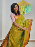 Kanchipuram Blended Fancy Bridal Silk Saree 123