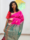 Kanchipuram Blended Fancy Bridal Silk Saree 166