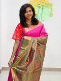 Kanchipuram Blended Fancy Bridal Silk Saree 177