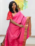 Kanchipuram Blended Fancy Bridal Silk Saree 180