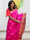 Kanchipuram Blended Fancy Bridal Silk Saree 185