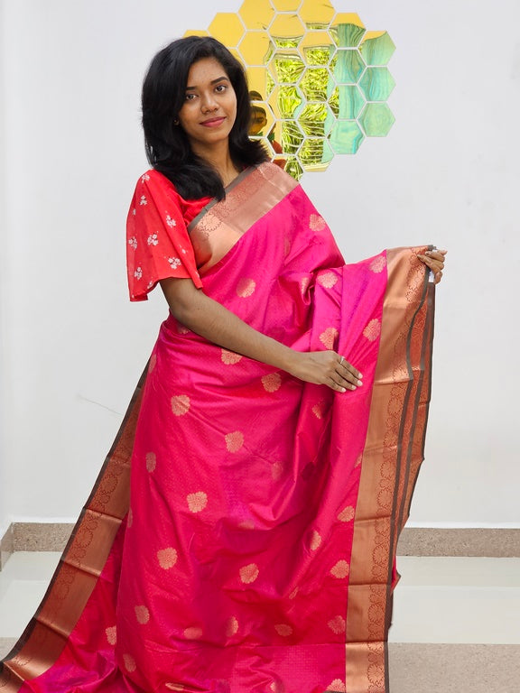 Kanchipuram Blended Fancy Bridal Silk Saree 187