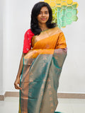 Kanchipuram Blended Fancy Bridal Silk Saree 190