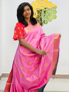 Kanchipuram Blended Fancy Bridal Silk Saree 210