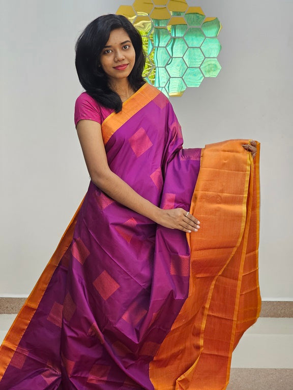 Kanchipuram Blended New Fancy Butta Silk Sarees 027