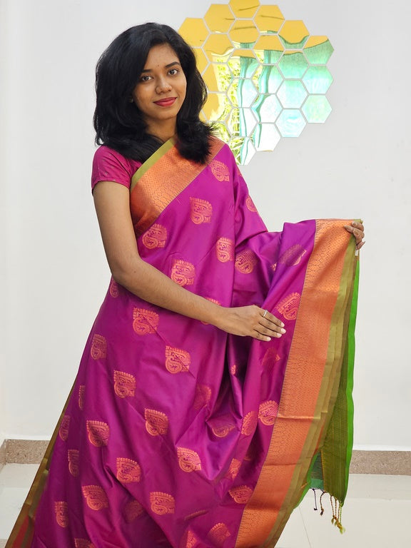 Kanchipuram Blended Fancy Silk Saree 231