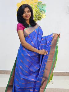 Kanchipuram Blended Fancy Silk Saree 241