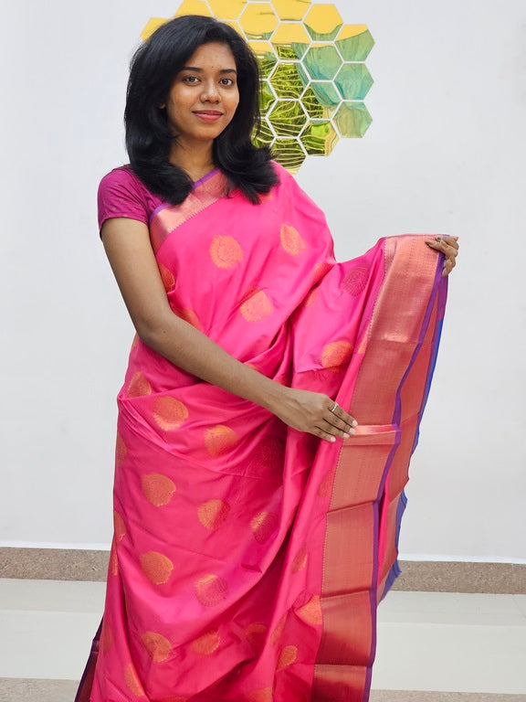 Kanchipuram Blended Fancy Silk Saree 271