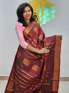 Kanchipuram Blended Fancy Silk Saree 284