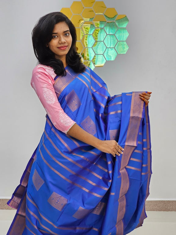 Kanchipuram Blended Fancy Silk Saree 297