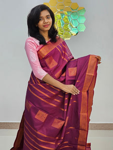 Kanchipuram Blended Fancy Silk Saree 298