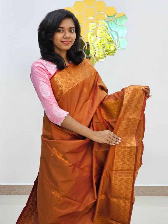 Kanchipuram Blended Fancy Silk Saree 315