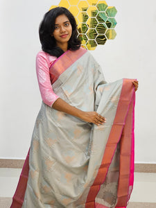 Kanchipuram Blended Fancy Silk Saree 359