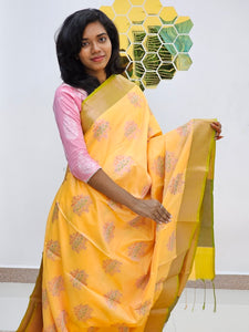 Kanchipuram Blended Fancy Silk Saree 361