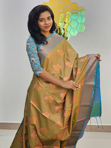 Kanchipuram Blended Fancy Silk Saree 366