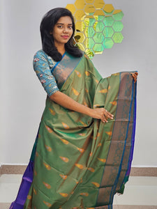 Kanchipuram Blended Fancy Silk Saree 395