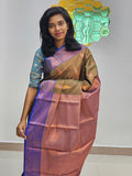 Kanchipuram Blended Fancy Silk Saree 401