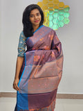 Kanchipuram Blended Fancy Silk Saree 402