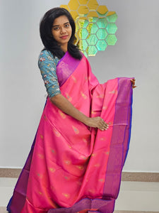 Kanchipuram Blended Fancy Silk Saree 404