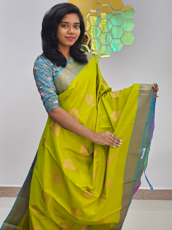 Kanchipuram Blended Fancy Silk Saree 405