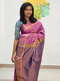 Kanchipuram Blended Fancy Silk Saree 432