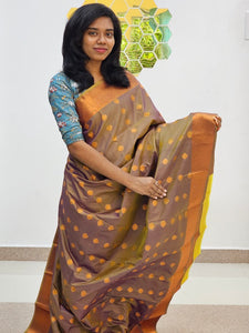 Kanchipuram Blended Fancy Silk Saree 441