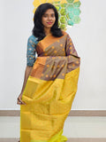 Kanchipuram Blended Fancy Silk Saree 443