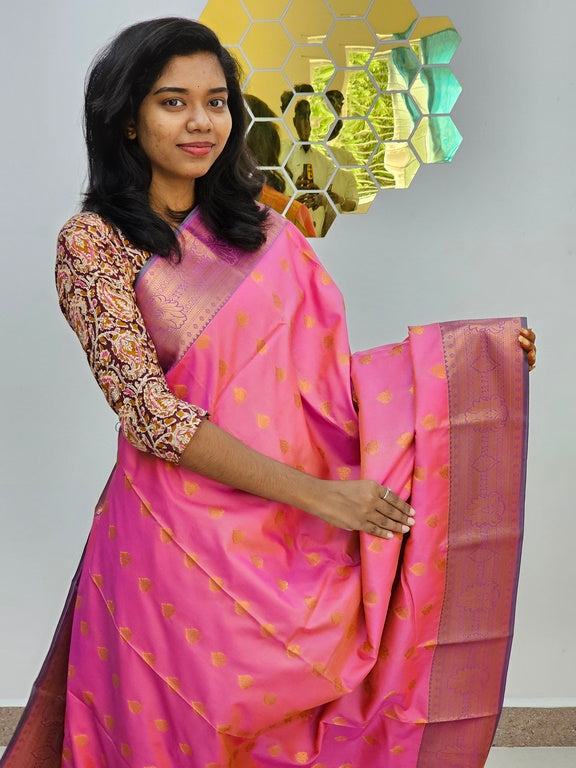 Kanchipuram Blended Fancy Silk Saree 460