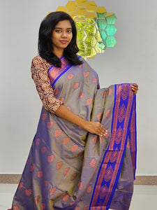 Kanchipuram Blended Fancy Silk Saree 492