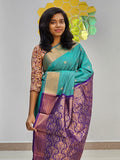 Kanchipuram Blended Fancy Silk Saree 497