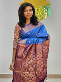 Kanchipuram Blended Fancy Silk Saree 500