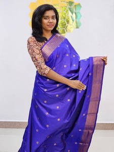 Kanchipuram Blended Fancy Silk Saree 508