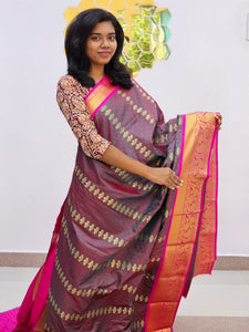 Kanchipuram Blended Fancy Silk Saree 516