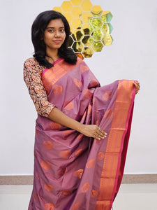 Kanchipuram Blended Fancy Silk Saree 530