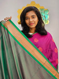 Kanchipuram Blended Fancy Silk Saree 573