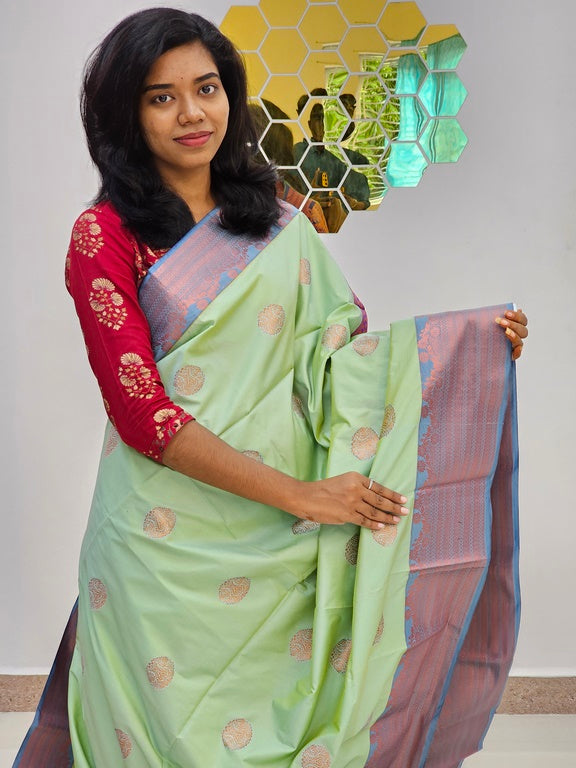 Kanchipuram Blended Fancy Silk Saree 654