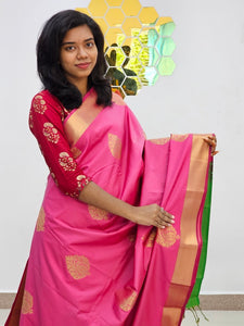 Kanchipuram Blended Fancy Silk Saree 658