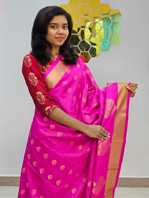 Kanchipuram Blended Fancy Silk Saree 684