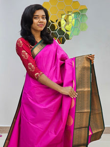 Kanchipuram Blended Korvai Silk Saree 692